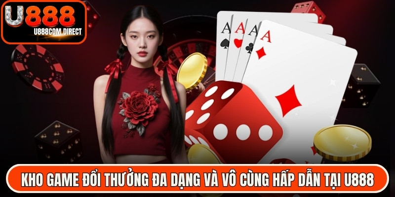 Kho game đổi thưởng đa dạng và vô cùng hấp dẫn tại nhà cái U888